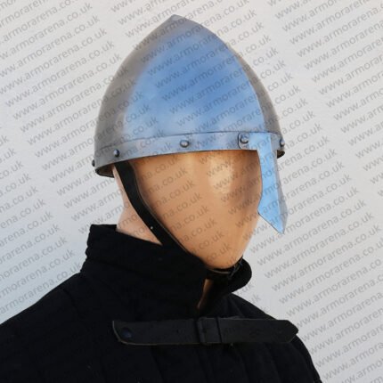 conical-norman-helmet-with-riveted-band-002