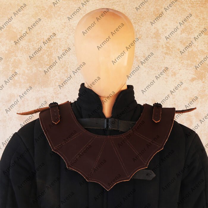 Lothar Leather Gorget