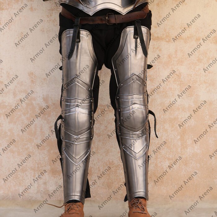 Knight Leg Guard with Backplate