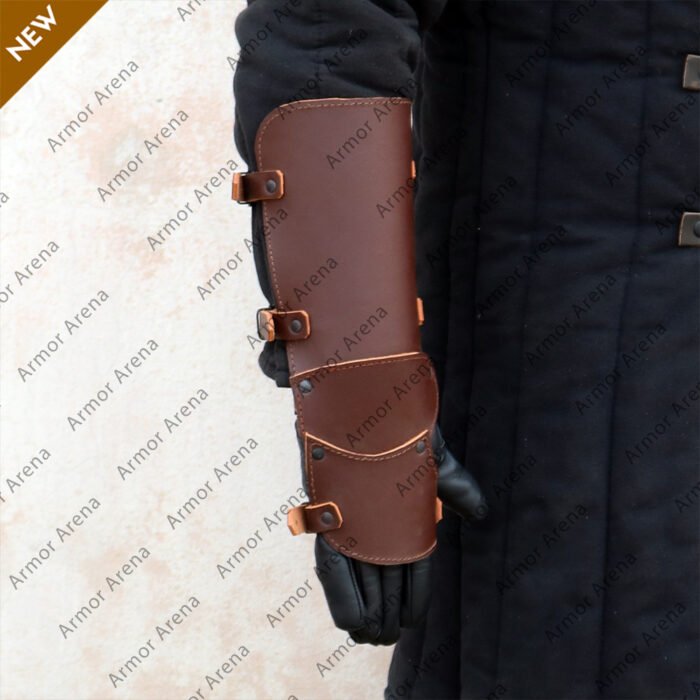 Ecbert Leather Gauntlets