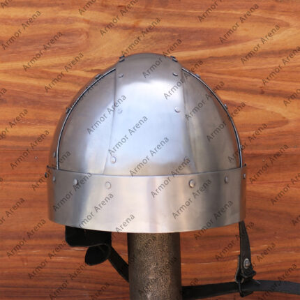 Shorwell Helmet - Authentic Banded Spangenhelm for Reenactments and Collectors 2