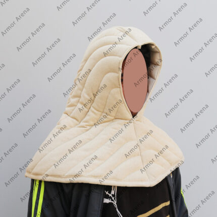 Padded Arming Hood, Padded Coif, Padded Cap, Quilted hoods and headgear